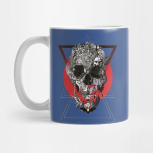 Triangle Skull Mug